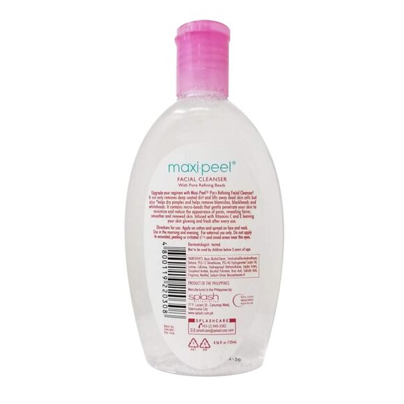 Maxi Peel Facial Cleanser Pore Refining Beads 135ml - Picture 3 of 4